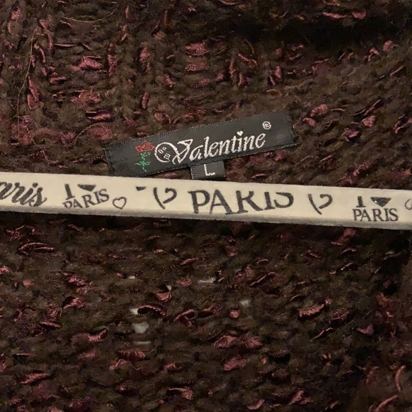 😍 Valentine sweater decorative beads L **see pics - Picture 3 of 8